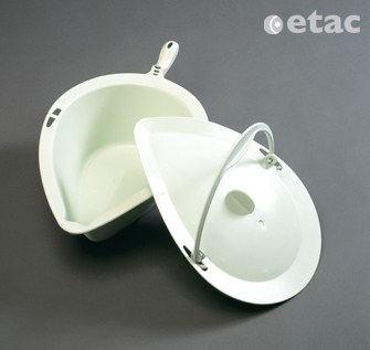 Orinal con Tapa, Asa y Guias Clean
