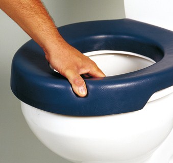 Asiento Elevador de WC Blando "BLUE"