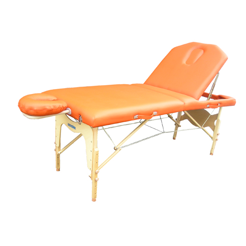 Camilla Plegable Madera Regulable 70x182 Respaldo 70� Cabezal