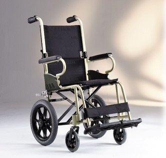 Silla "TRANSIT" Aluminio Rueda de 355 mm.