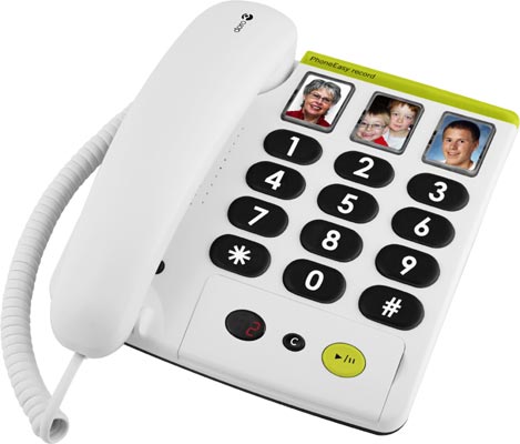 Telefono fijo con contestador automatico